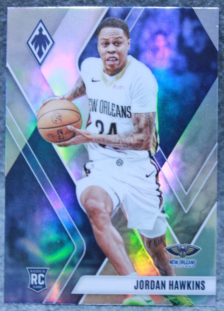 Jordan Hawkins 2023-24 Panini Phoenix Silver Holo RC #254
