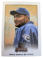 2002 Donruss Gridiron Kings Football Card #96 Steve McNair Tennessee Titans (B4