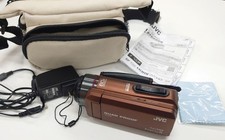 JVC Everio R GZ-R400 Camcorder Digital Video Camera Full HD 40x Zoom Brown