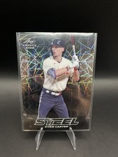 2023 Leaf Trinity Mega Box Steel Silver Lazer Evan Carter #S-24