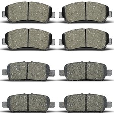 Front Rear Brake Pads Compatible with 2008-2013 Nissan Rogue,for 2009-2022 Ni...