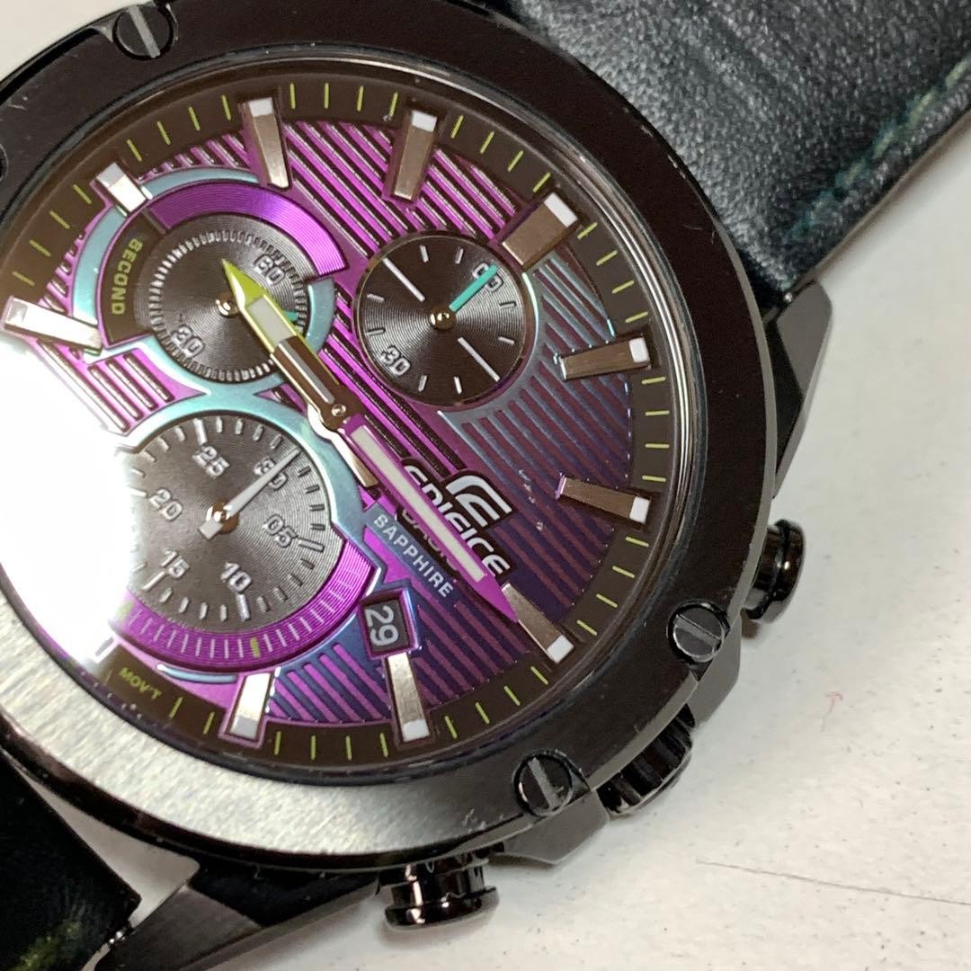 Casio Edifice Neon Night Limited Edition EFR-S567CPL Automatic