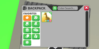 NFR Giraffe Adopt Me Neon Fly Ride Giraffe (READ DESCRIPTION)