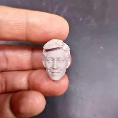 1/12 1/18 1/24 Edison Chen Head Sculpt Carved For Male Action Figure Doll Body