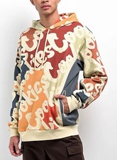 Cookies MENS LARGE Park Ave Cream Pullover Hoodie