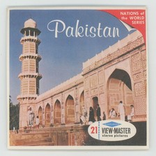 PAKISTAN View-Master Reels B-233 with Copy Envelope