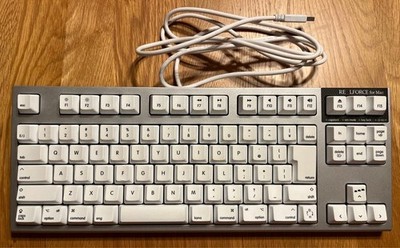 Topre Realforce für Mac R2TLSA-JP4M-WH JP TKL Kabelgebunden Silent Weiß Gebra...
