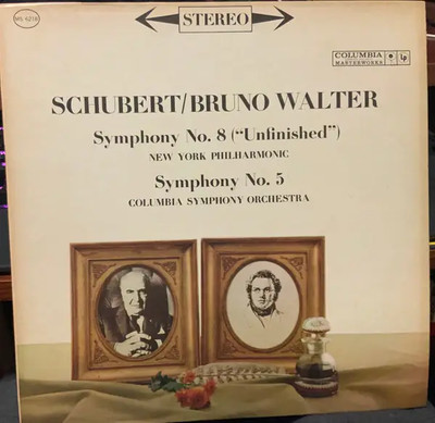 LP Schubert / Walter Symphony No. 8 (''Unfinished'') · Symphony No. 5 Columbia