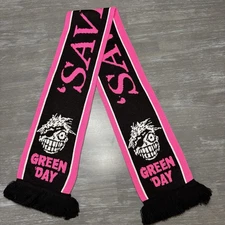 Green Day Savior Tour 2024 Scarf Brand New Punk Rock 