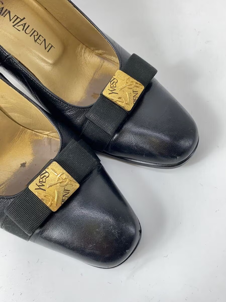 Yves Saint Laurent Pumps 35.5 Blk JlY41 thumbnail 6