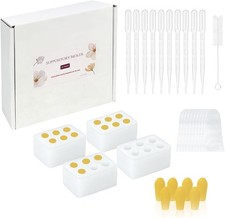Reusable Suppository Molds Kit,2Ml, Silicone Suppository Molds | Kit Includes 4