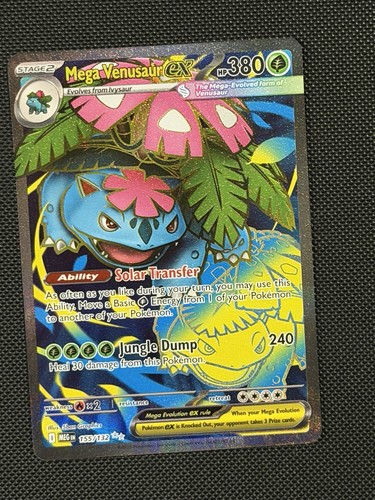 Mega Venusaur ex 155/132 Me01: Mega Evolution Holo