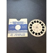 Vintage View-Master DR-46 National Parks Promo Preview Reel Sleeve