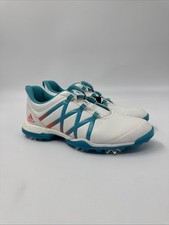 Zapatos de golf Adidas Tour360 24 Boost BOA blancos Q44746 para mujer talla 7”