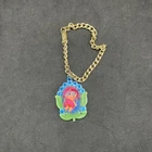 Vintage 1967 Mattel Liddle Kiddle Flower Jewelry Locket Doll w/ Chain (K157)