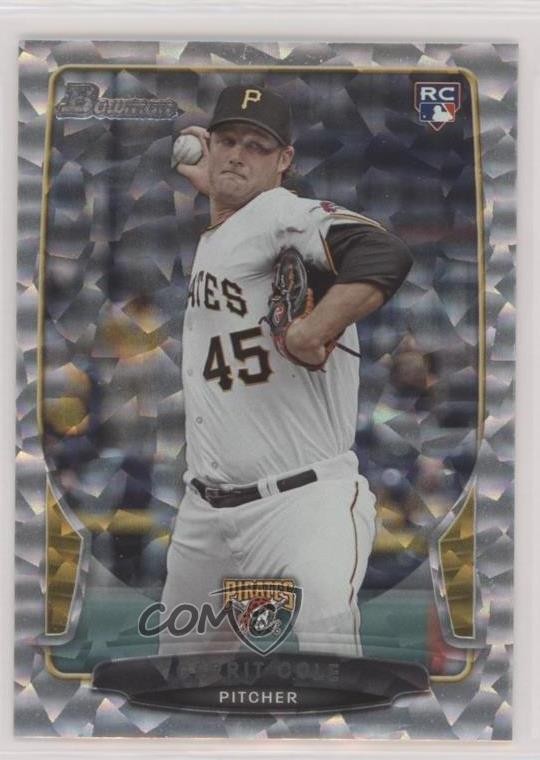 2013 Bowman Draft Silver Ice Gerrit Cole #6 Rookie RC uk2
