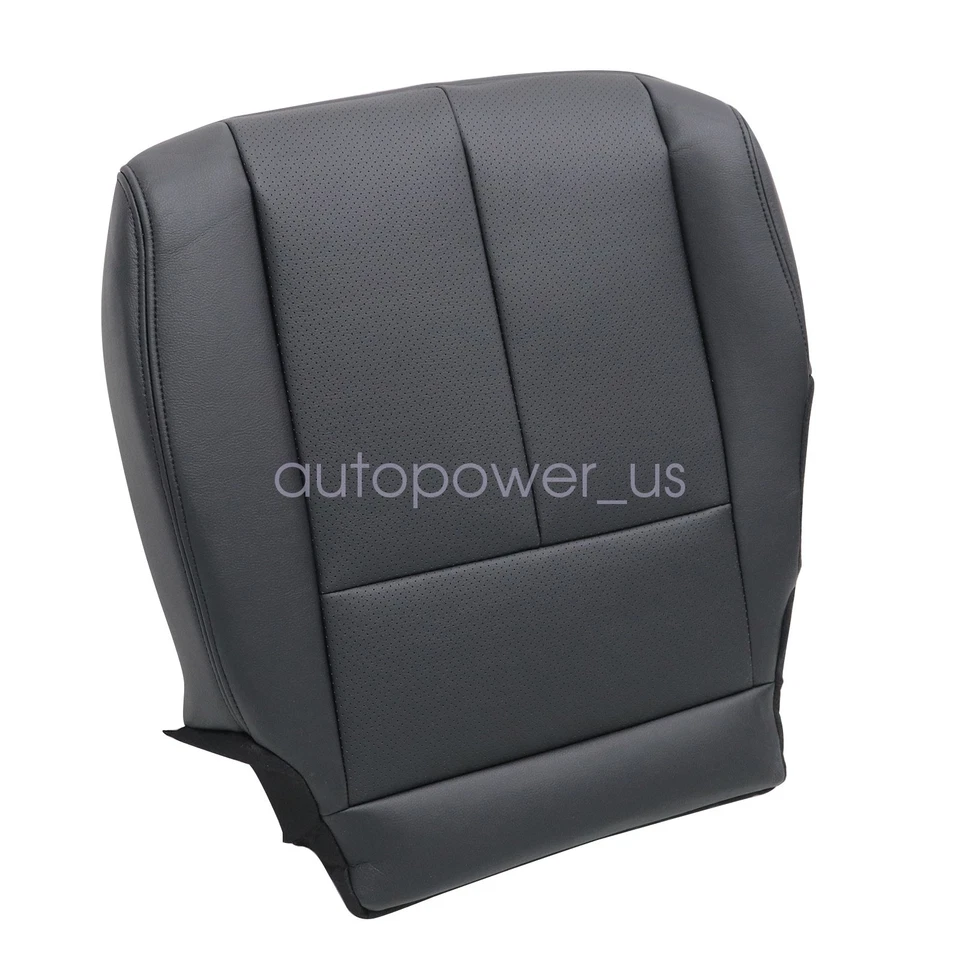Driver & Passenger Bottom Leather Seat Cover Black For 2015-2023 Nissan Murano - Image 4 of 4