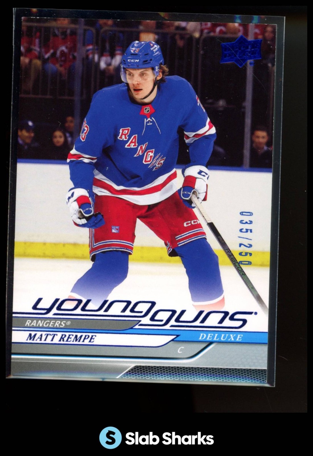2024 UPPER DECK #216 MATT REMPE DELUXE YOUNG GUNS RC ROOKIE /250