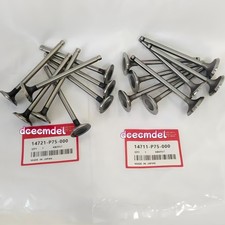 New Intake Exhaust Valves For 90-01 Honda Crv Acura Integra B18a1 B18b1 B20z2 New Intake Exhaust Valves For 90-01 Honda Crv Acura Integra B18a1 B18b1 B20z2