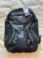 New Targus 18” XL Laptop Bag Backpack Black / Blue Rucksack BNWT RRP £85