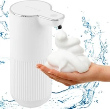 CALIDAKA Automatic Foaming Soap Dispenser,Touchless Soap Dispenser with 4-Level