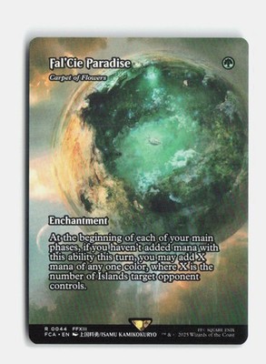Fal'Cie Paradise - Carpet of Flowers (Showcase) 44 FINAL FANTASY MTG NM