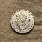 1884 S Morgan Silver Dollar $1 AU Details About UNC Cleaned