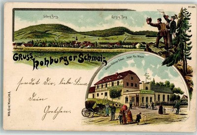 13635781 - 7250 Wurzen Gasthaus Hohburger Schweiz Max Wiessner Loeber Berg