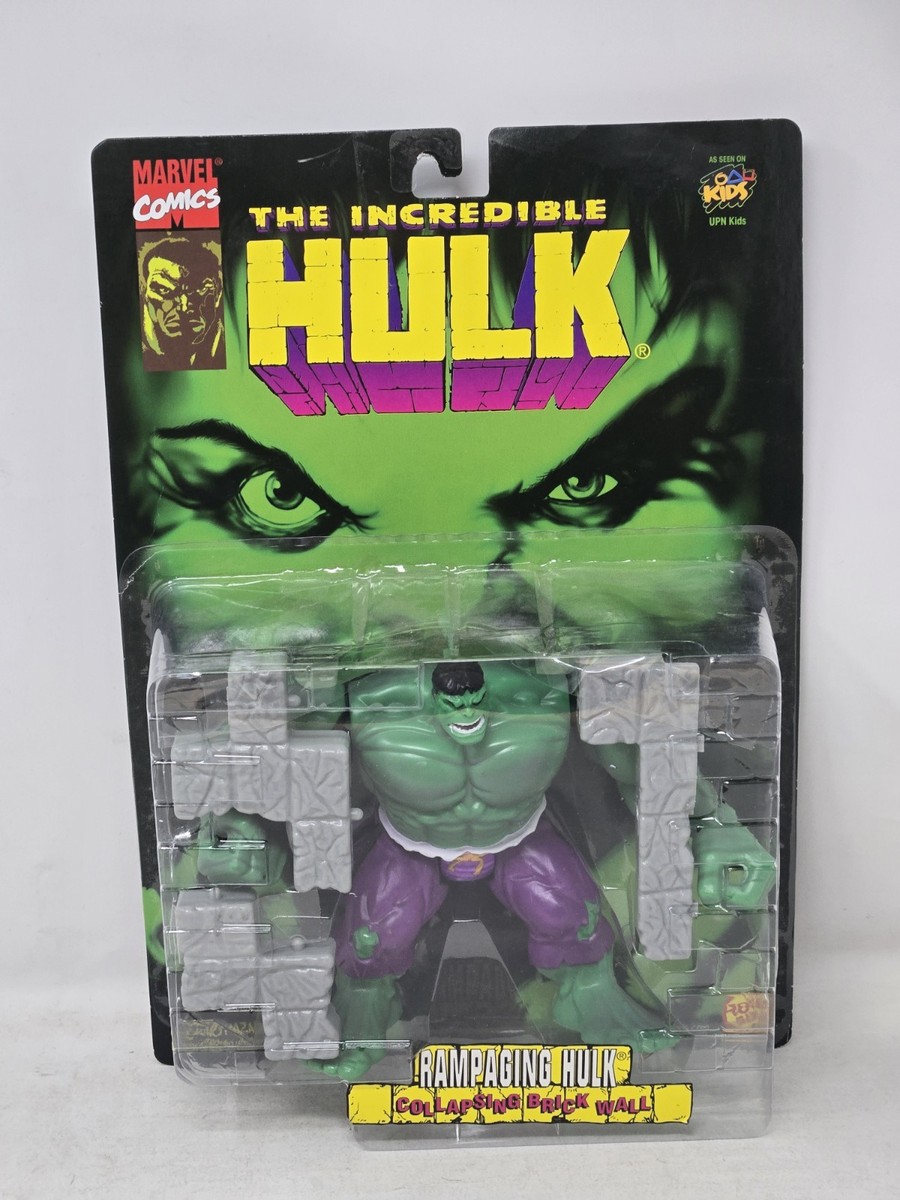 The Incredible Hulk Animated 1996 TOY BIZ Rampaging Hulk Brick