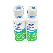 Equate Moisture Last Multi-Purpose Solution 2 Fl Oz Exp 02/26 & 8/26 (Lot Of 2)