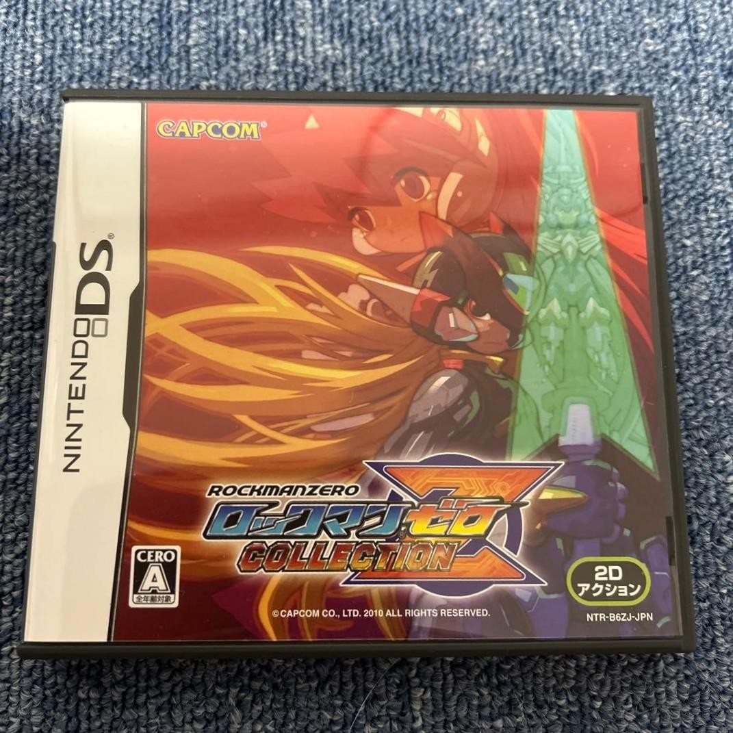 Mega Man Zero Collection NDS Capcom Nintendo DS From Japan Tested