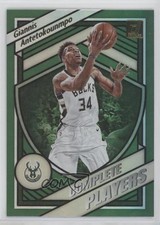 2020 Panini Donruss Complete Players Green Flood Giannis Antetokounmpo #12 o7m