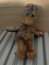Vintage Ty Dinky Duck beanie Baby Rare Errors Pellets