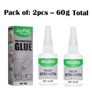 Welding High Strength Oily Mighty Instant Glue Adhesive Waterproof Glue 30ML USA