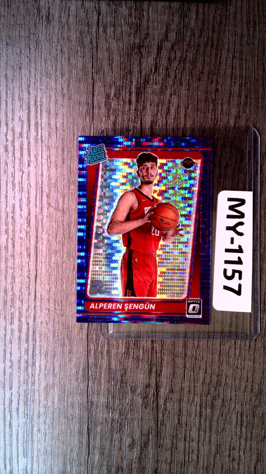 ALPEREN SENGUN 2021-22 DONRUSS OPTIC #169 RATED ROOKIE PURPLE PULSAR 🚀