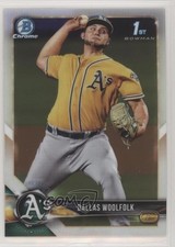 2018 Bowman Draft Chrome Dallas Woolfolk #BDC-127 9gy
