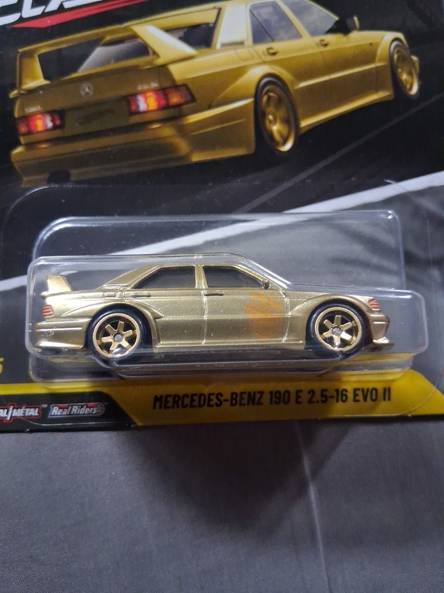 Hot Wheels Premium Modern Classics Gold CHASE Mercedes Benz 190 E