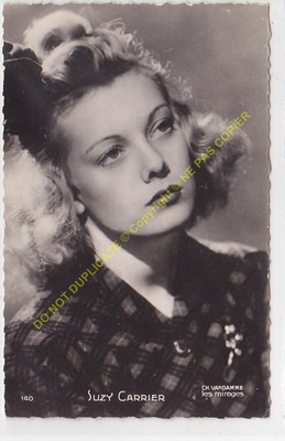 Postcard Suzy Carrier Photo Vandamme Edit Kores