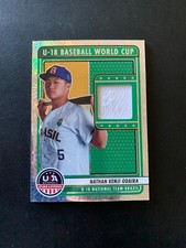 2023 Panini USA STARS STRIPES NATHAN KENJI ODAIRA FIREWORKS BRAZIL JERSEY