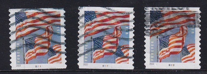 3 flags 3K/10K used PNC's (2 diff)