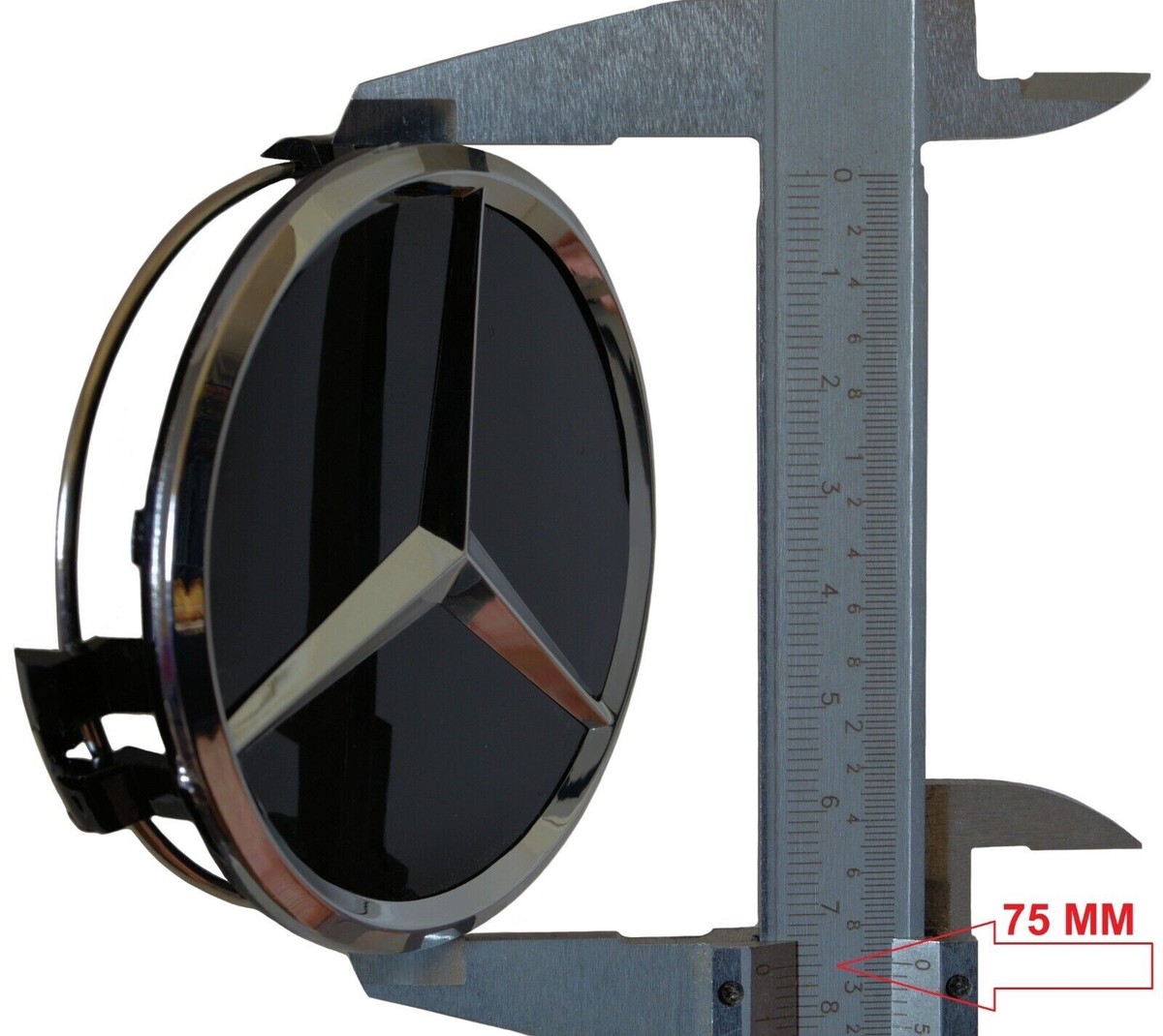 4 Tappi Coprimozzo Per Mercedes AMG Classe A B C CLS CLA - Foto 4