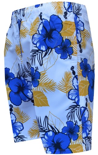 New Mens Boys Summer Floral Print Beach Shorts Surf Board Swim Shorts S - XXL - Picture 3 of 11