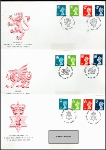 Definitive 1966 - 2023 Regional Primer Día Cubiertas FDC GB desde 99p - Imagen 108 de 249