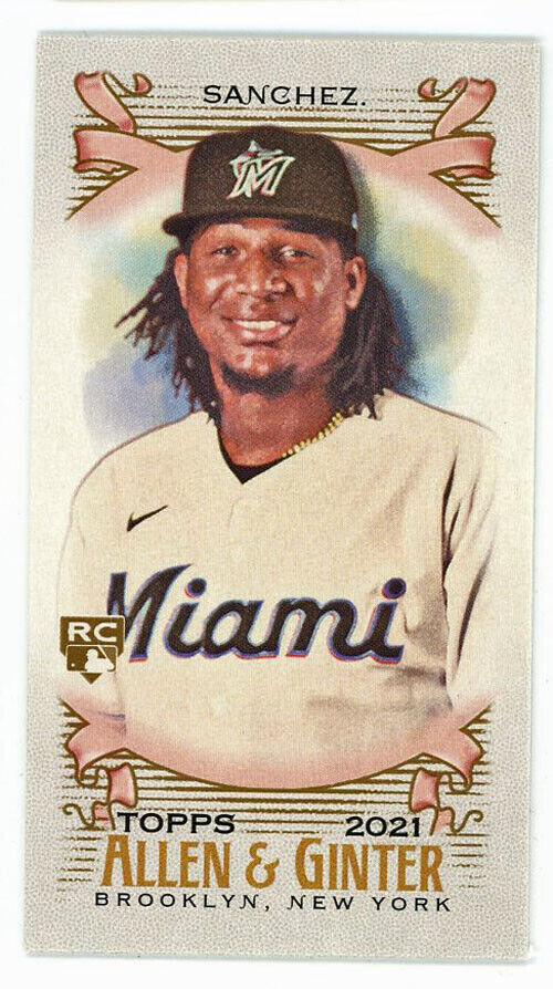 2021 Topps Allen & Ginter Mini A&G Back #140 Sixto Sanchez Rookie