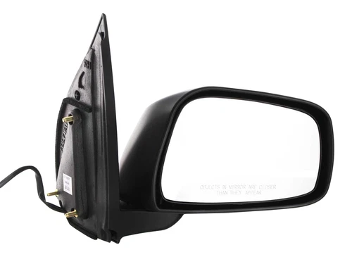 Fits 05-19 Nissan Frontier Power Door Mirror Textured Black Without Heat 05-15 R