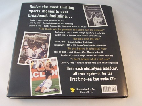 And The Crowd Goes Wild HC w/ DJ Book with 2 Audio CD's Hard Cover Dust Jacket - Picture 2 of 3