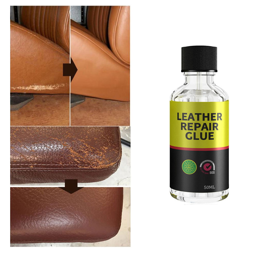 Car Leather Repair Glue 50ml Seat Care Liquid Rubber Sofa Adhesive
