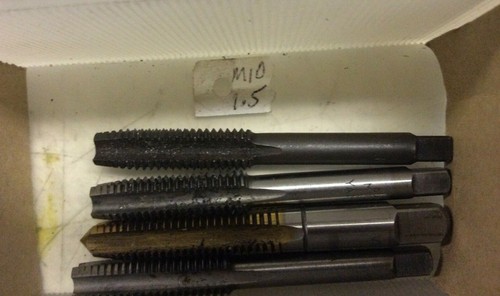 Maschinist Gewindebohrer & Matrizen: Sae & metrisch, 116 Größen, 6 Gewindebohrergriffe, USA (nicht China) - Bild 34 von 51