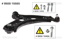 Triscan 8500 15595 control arm, wheel suspension outer right lower front axle for Fiat