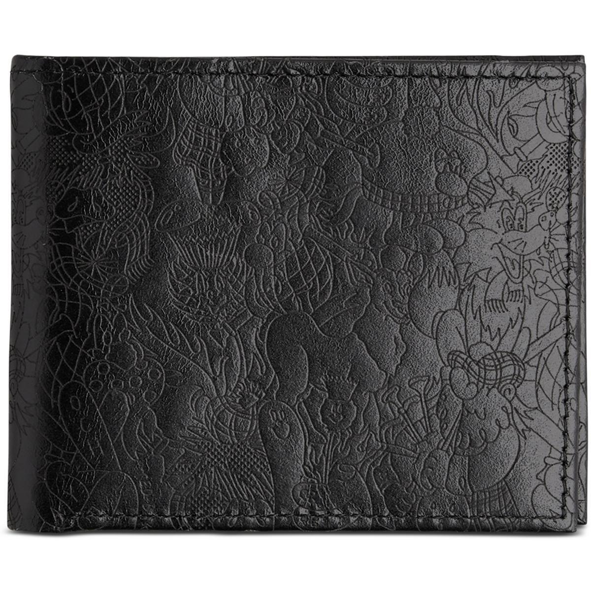 Мужской бумажник Ted Baker из бежевой кожи с лазерной гравировкой O/S BHFO 3440 двойного сложения в помещении